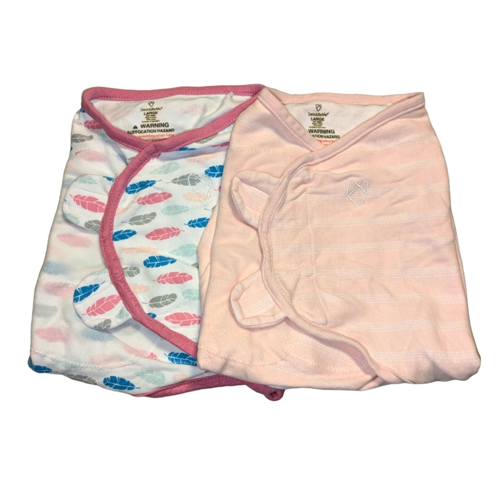 SwaddleMe Set of 2 Size Large Swaddle Blankets